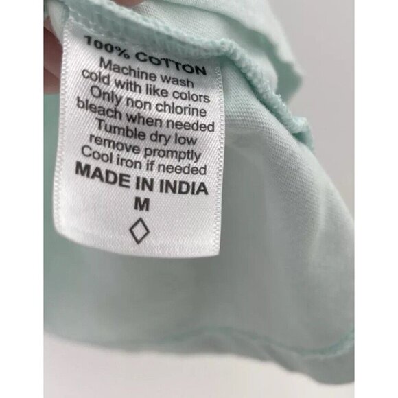 Chubbies Men’s Light Aqua Logo T-Shirt Short Sleeve Size Medium - Picture 5 of 7